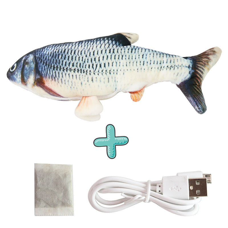 Electric Flopping Fish Cat Toy