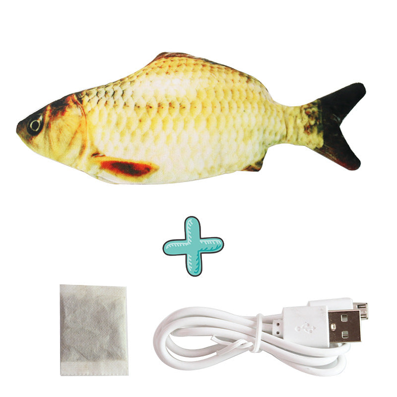 Electric Flopping Fish Cat Toy