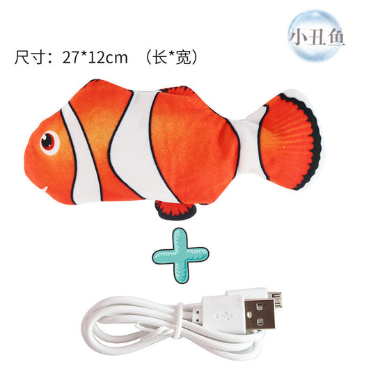 Electric Flopping Fish Cat Toy