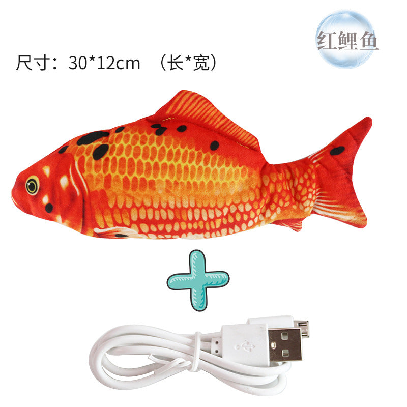 Electric Flopping Fish Cat Toy