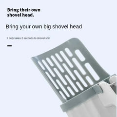 2in-1 Cat Litter Scoop