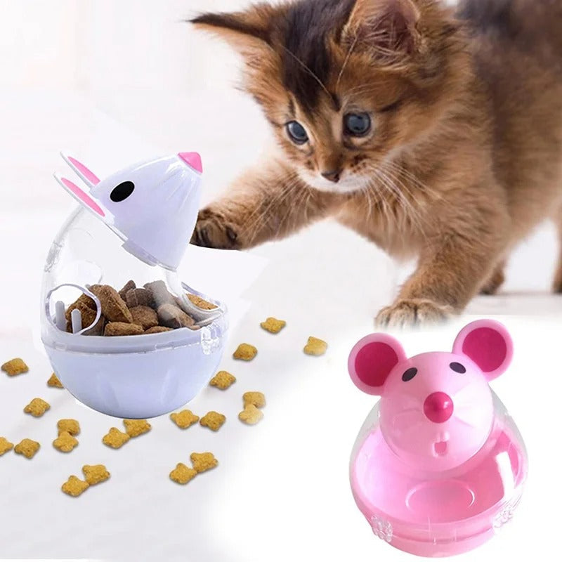Cat Toy Mouse Food Rolling