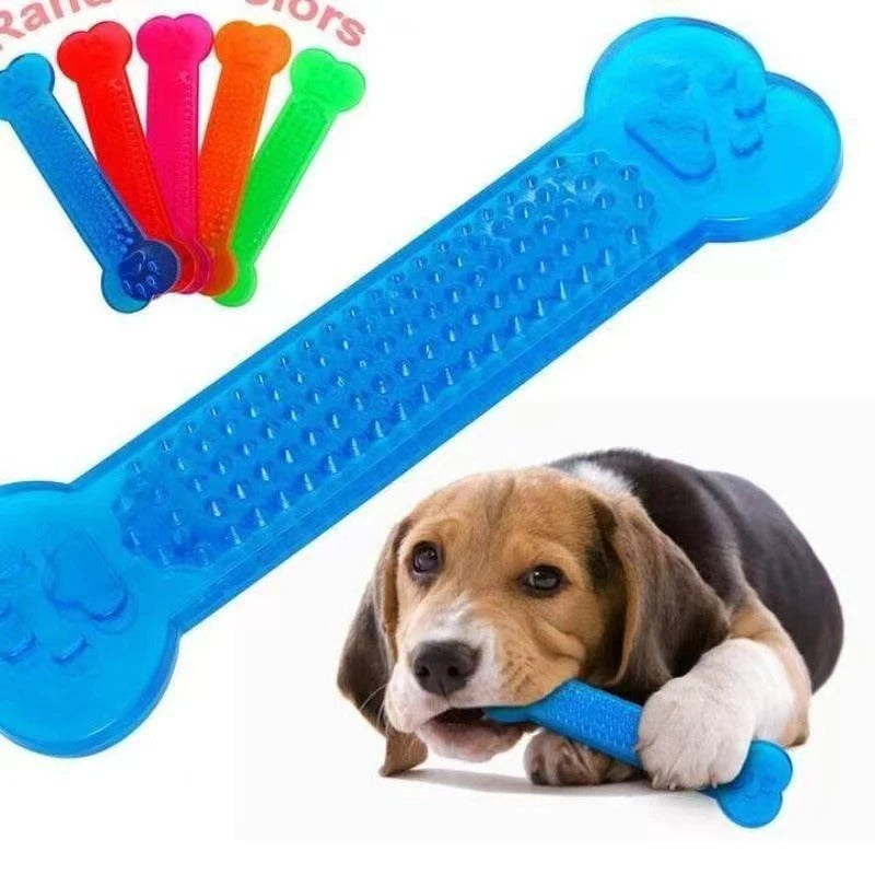 Rubber Bone Toy for Aggressive Chewers