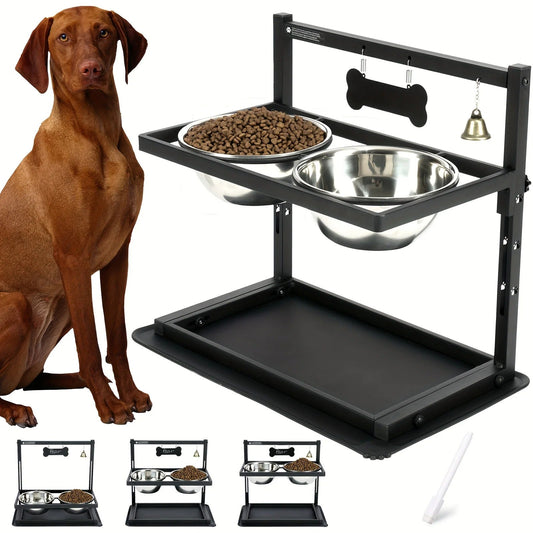 Elevated Dog Feeding Station – SnackHarbor