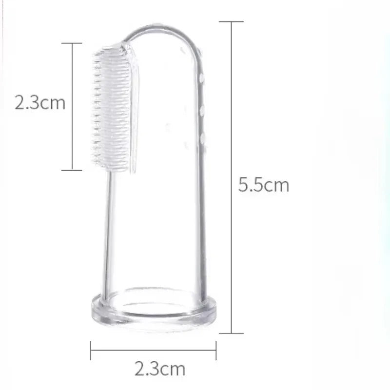 Hot Selling Soft Pet Finger Toothbrush