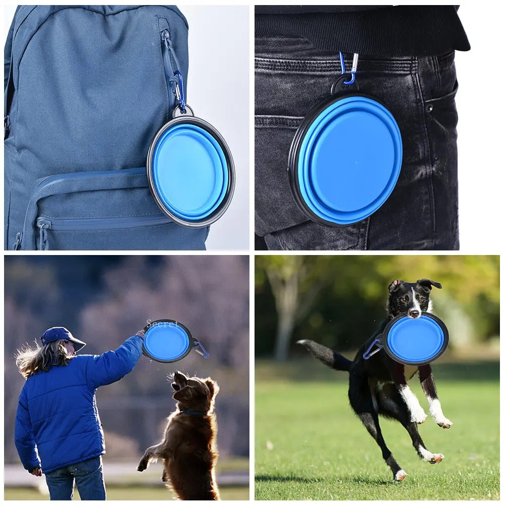 Silicone Travel Dog Bowl