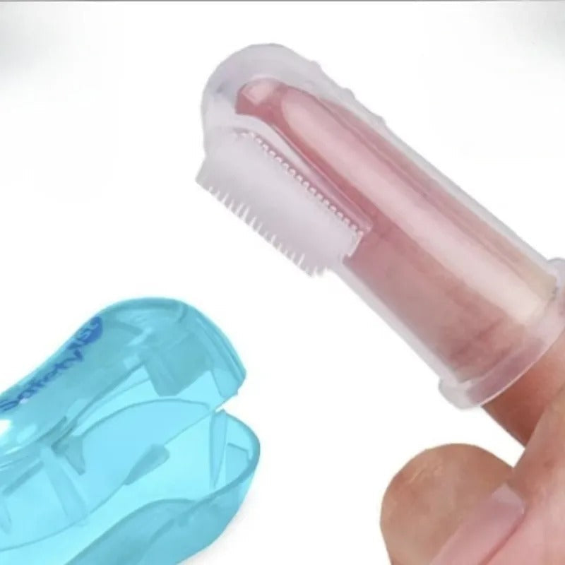 Hot Selling Soft Pet Finger Toothbrush