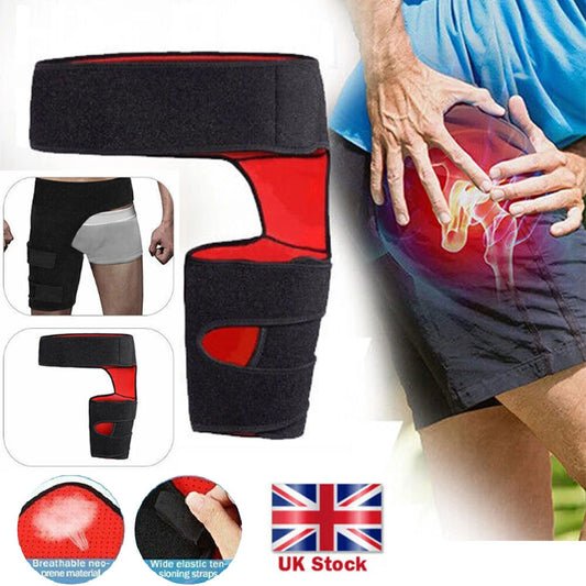 Adjustable Belt Hip Sciatica Nerve Pain Relief Groin Wrap Brace Rib Support UK
