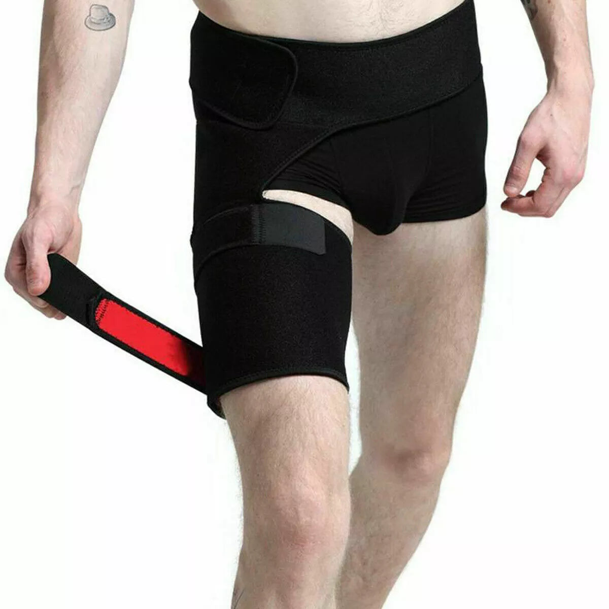Adjustable Belt Hip Sciatica Nerve Pain Relief Groin Wrap Brace Rib Support UK