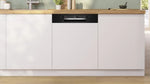 Bosch SMI2HTB02G Black Semi Integrated 12 Place Dishwasher