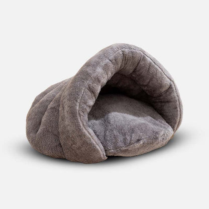 Calming Cave Dog Bed – RelaxNest Comfort