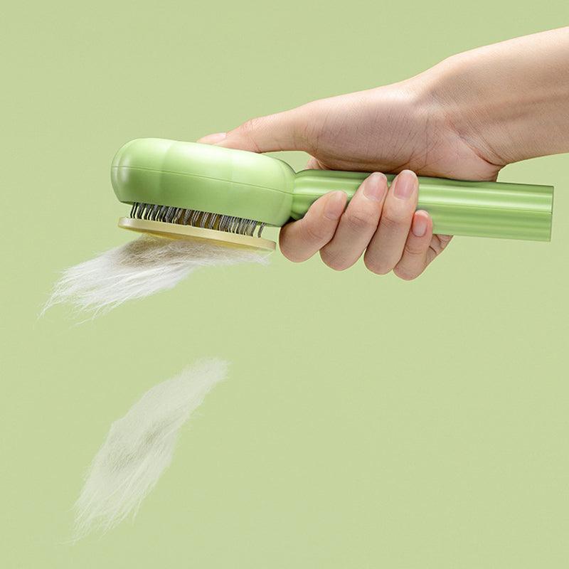 GroomEase Self-Cleaning Cat Brush