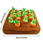 Interactive Sniffing Toy – Carrot Sniffing Garden