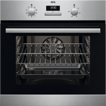 AEG BCX23101EM 59.4cm Built In Electric Single Oven - Stainless