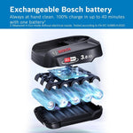 Bosch BCS711GB Unlimited 7 Cordless Vacuum Cleaner - 40 Minutes Run Time - Dark Granite