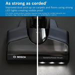 Bosch BCS711GB Unlimited 7 Cordless Vacuum Cleaner - 40 Minutes Run Time - Dark Granite