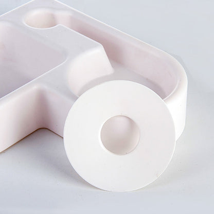 Heart-Shaped Feeding Bowl Station