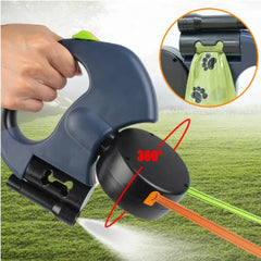 ual Retractable Dog Leash!