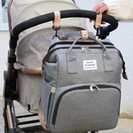 Lightweight Portable Mommy Bag & Folding Crib