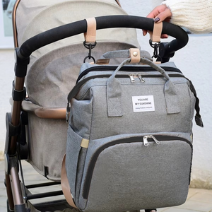 Lightweight Portable Mommy Bag & Folding Crib
