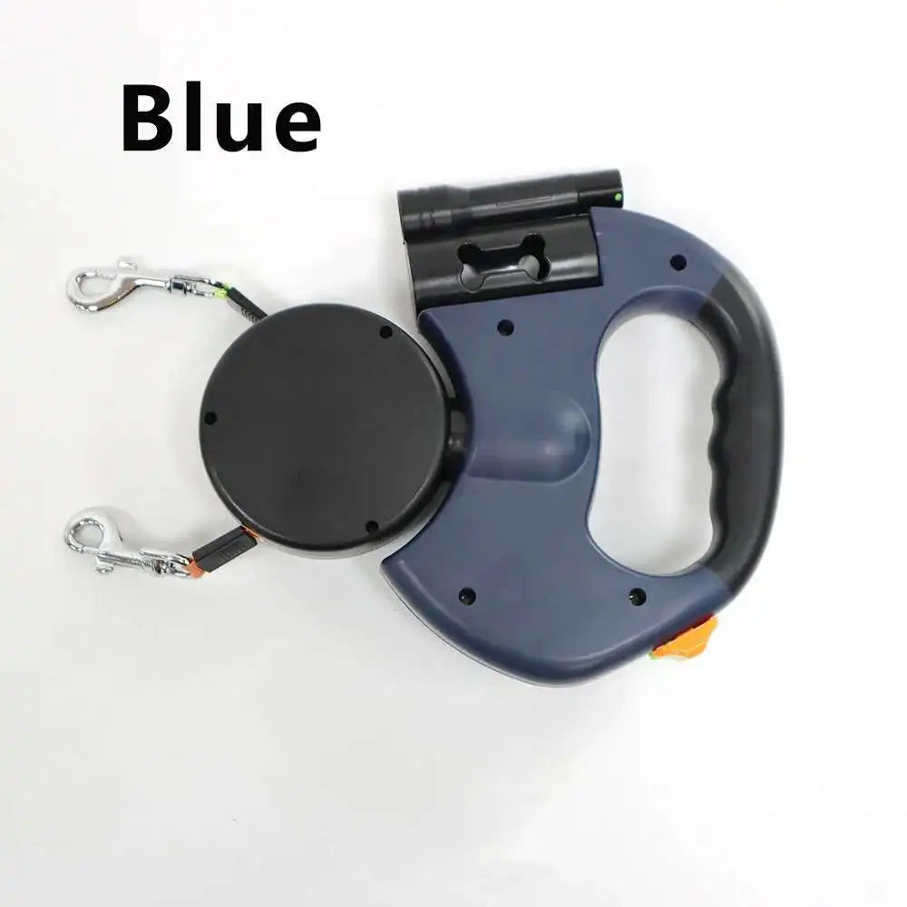 ual Retractable Dog Leash!