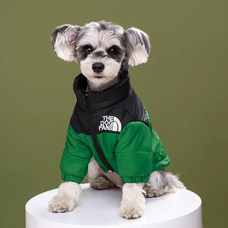 Dog Face Puffer Coat