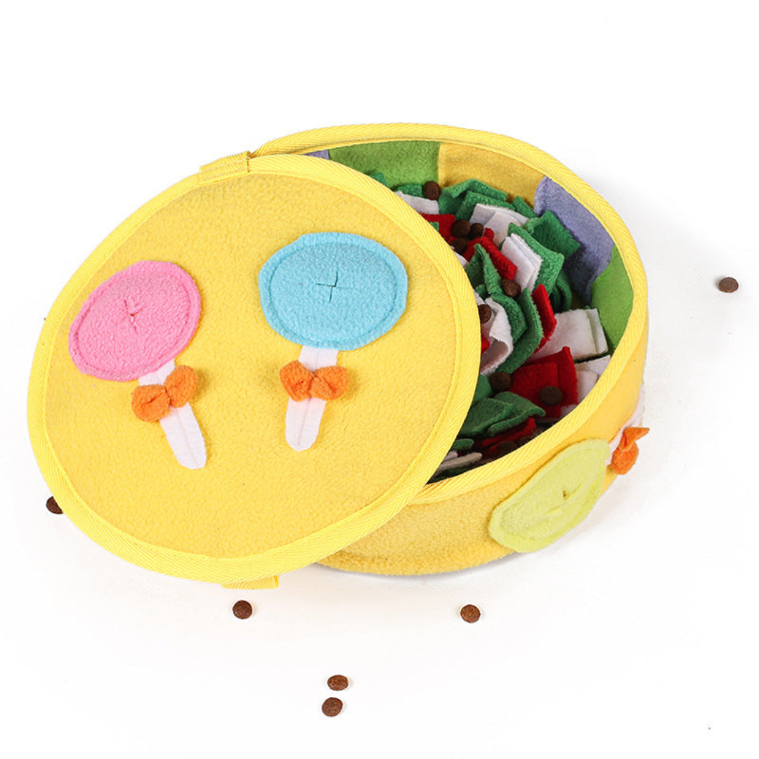 Eco-Friendly Snuffle Box for Pets