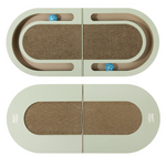 Cat Scratching and Play Bed Made of Cardboard