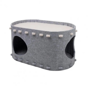 Cozy Felt Cat Cave