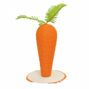 Carrot-Shaped Sisal Scratcher for Cats