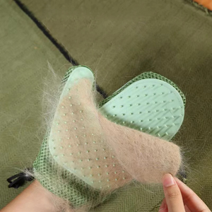 2in1 cat glove for grooming