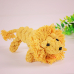 Robust chew toy set made from cotton