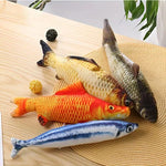 Set mit 4 interaktiven Fischspielzeugen für Katzen – PlayFish