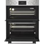 Hotpoint DUH12D1IX Built Under Electric Fan Oven 48L / 38L - Stainless Steel with Telescopic Shelf