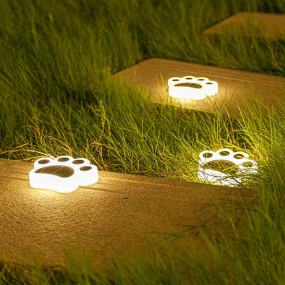 PawGlow Solar Garden Lights – Solar-Powered Paw Print Outdoor Lights