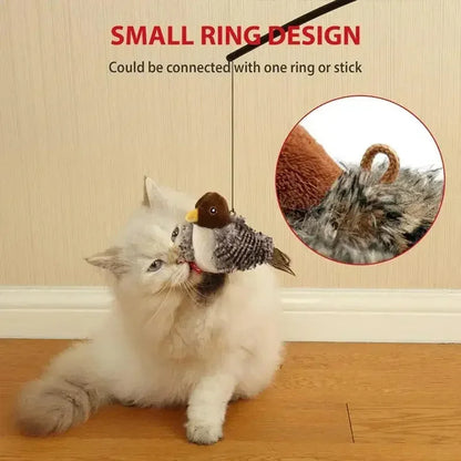 Chirping Bird Toy For Cats