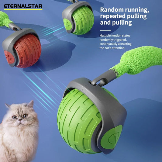 The Ultimate Automatic Rolling Toy for Cats!