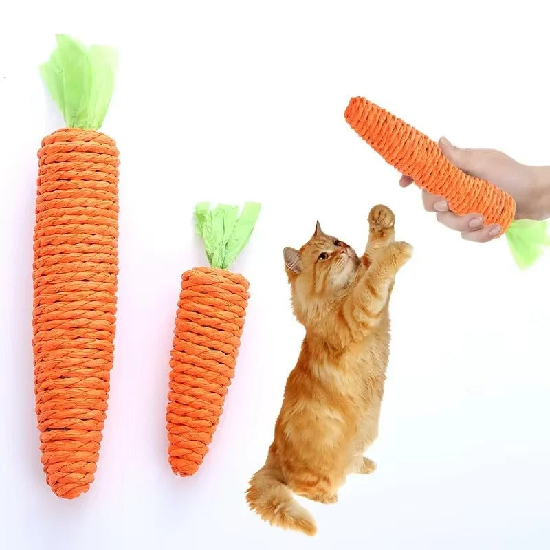 Carrot Bite-Resistant Cat Toy