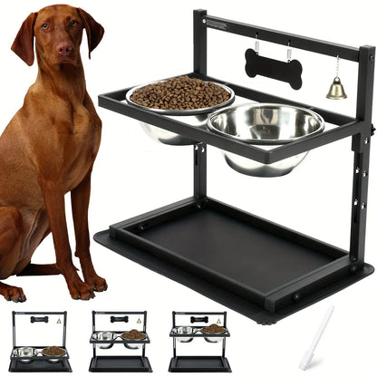 Elevated Dog Feeding Station – SnackHarbor