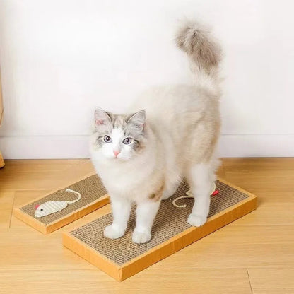 Cat Cardboard Mat Scraper