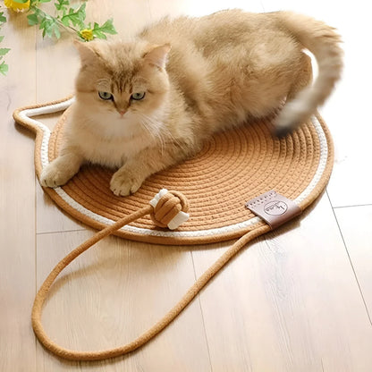 Cotton Rope Cat Scratching Mat – ScratchMate