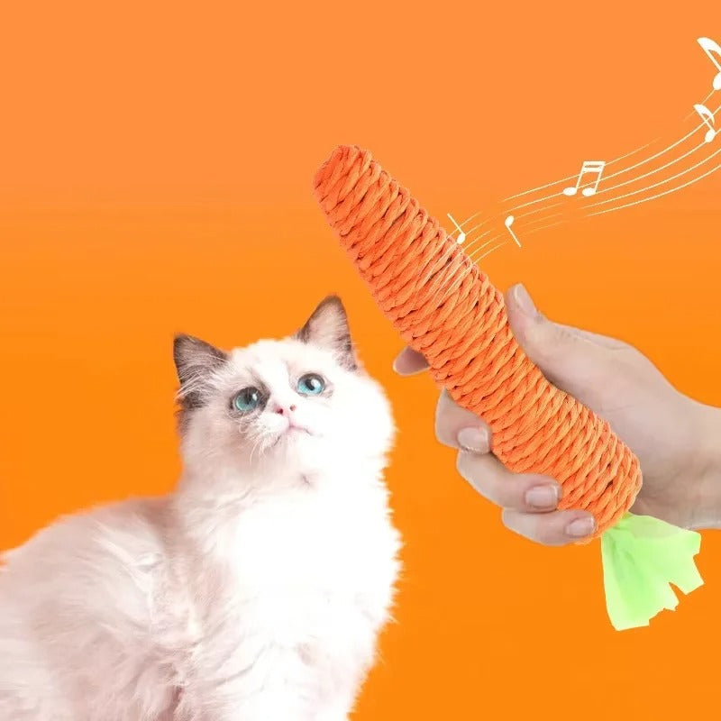 Carrot Bite-Resistant Cat Toy