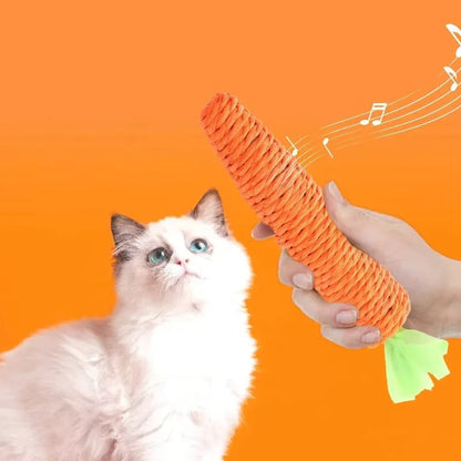 Carrot Bite-Resistant Cat Toy