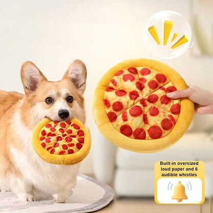 Dog Toy Doughnut Pizza Shape