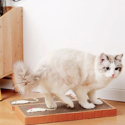 Cat Cardboard Mat Scraper