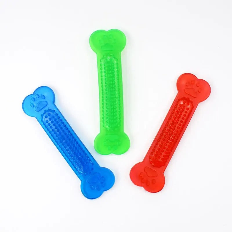 Rubber Bone Toy for Aggressive Chewers