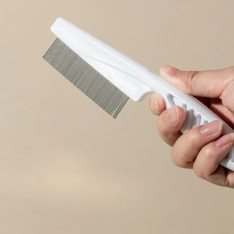 Pet Hair Shedding Comb Stainless Steel Flea Comb