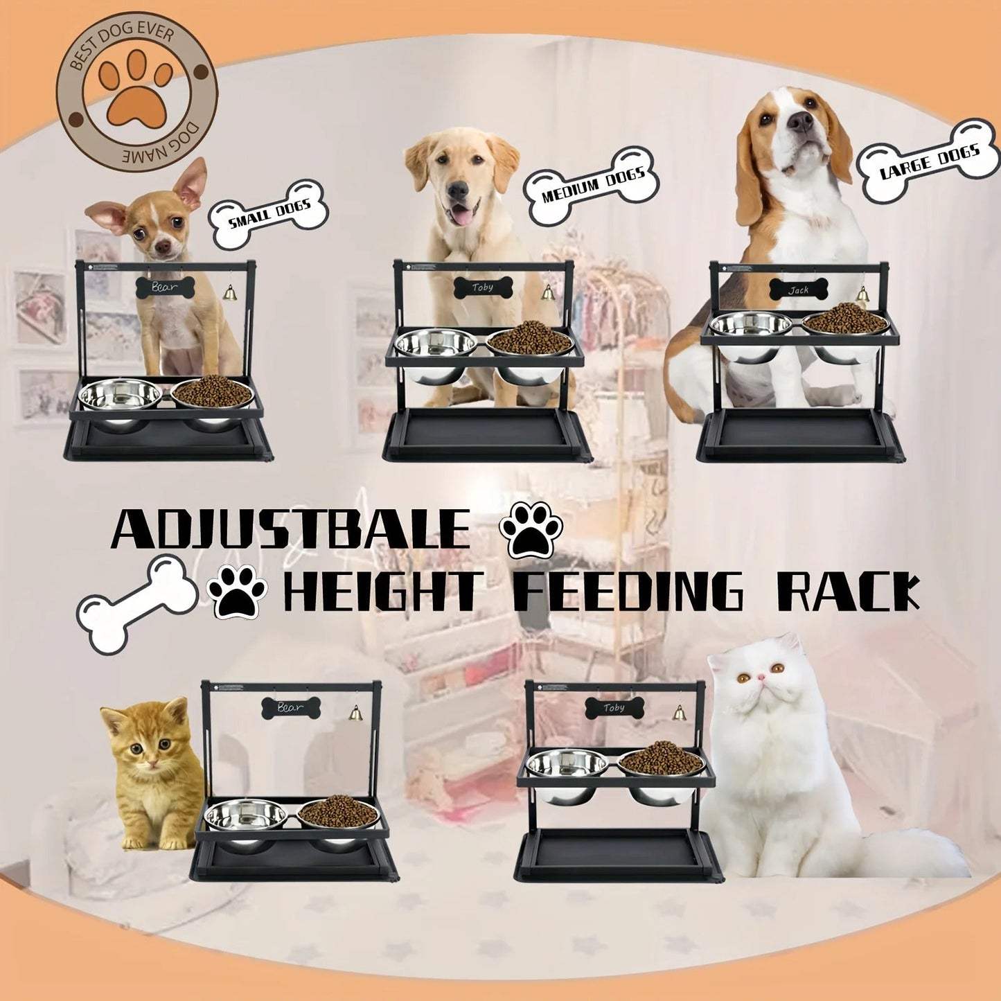 Elevated Dog Feeding Station – SnackHarbor