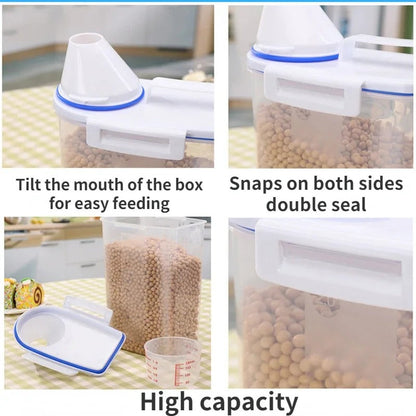 Pet Food Storage Container with Airtight Seal