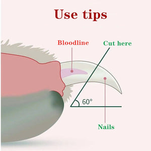 Professional Pet Nail Clipper LED Light